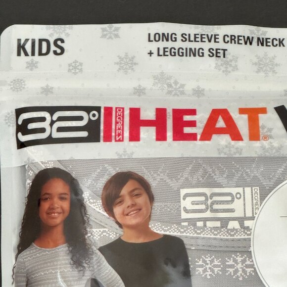 32 Degrees Kids' Gray Heat Set - M (8/10) NWT - Picture 4 of 13